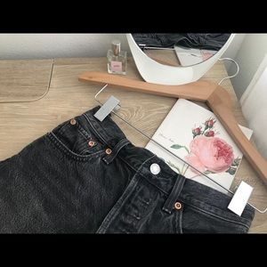 Levi's High-Rise Wedgie Cutoff Shorts